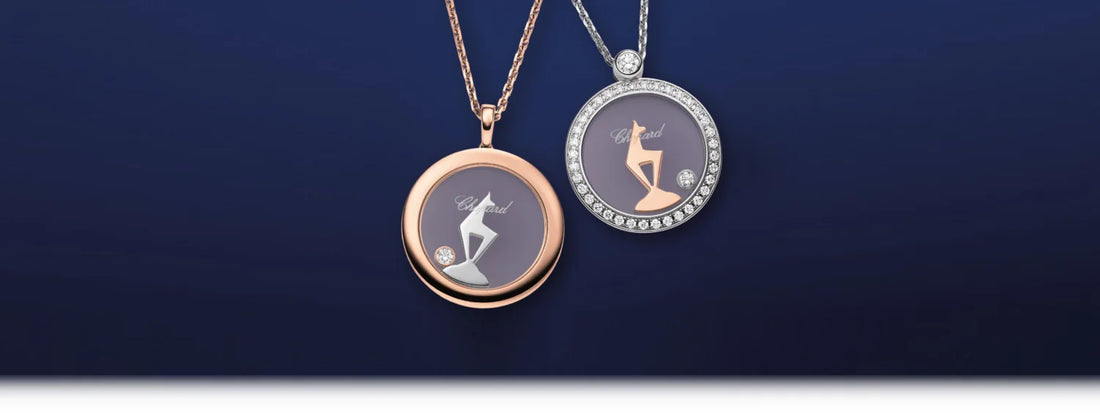 Chopard roségold Anhänger mit Kitzbühel Gams