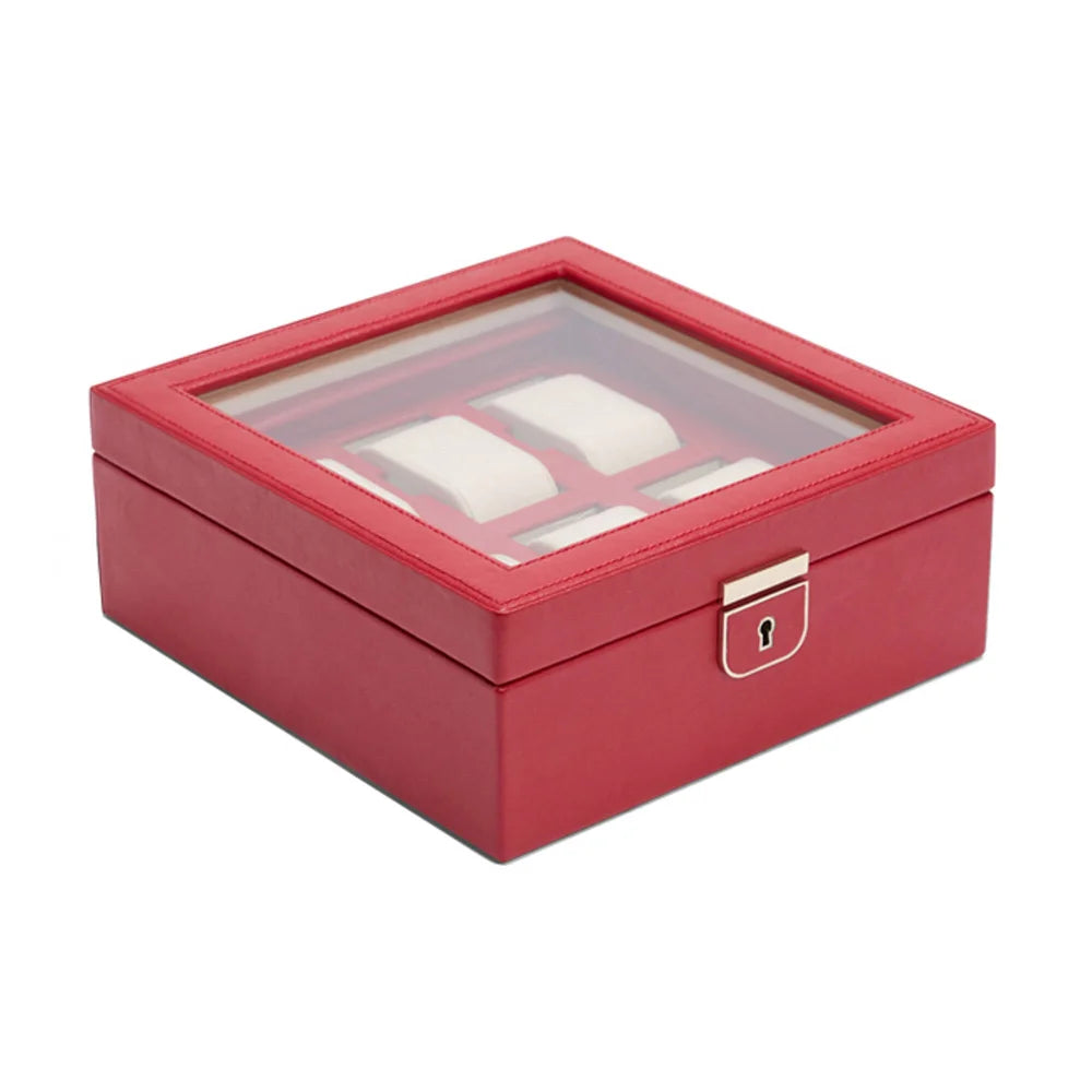 Elegante Uhrenbox Palermo – Hängende Uhrenkissen und USB-Anschluss bei Juwelier Schroll in Tirol