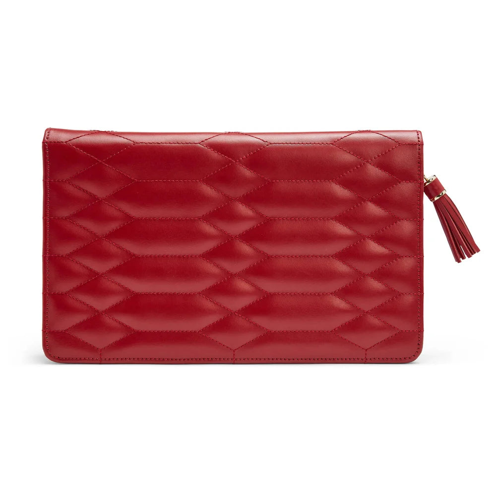 Caroline Großes Schmuck Reiseetuis rot