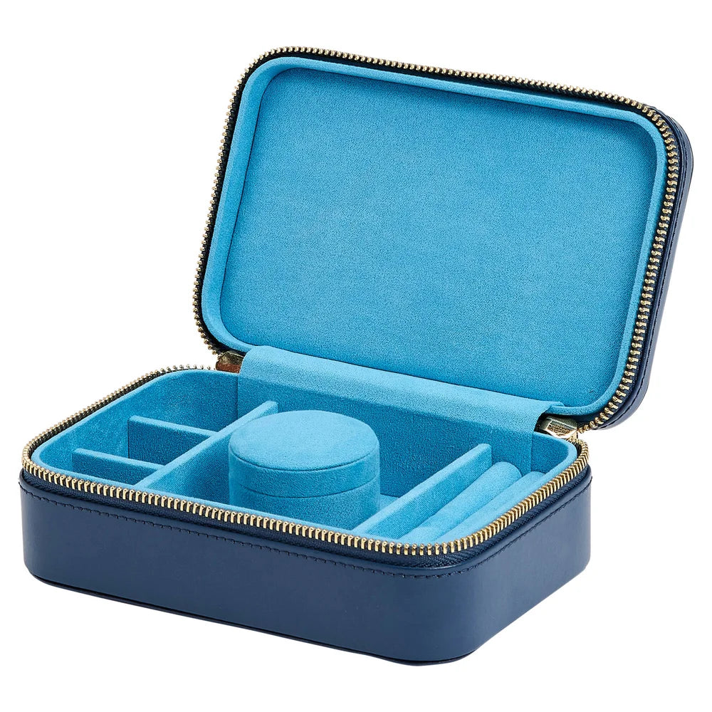 Sophia Schmucktäschchen mit Zip indigoblau