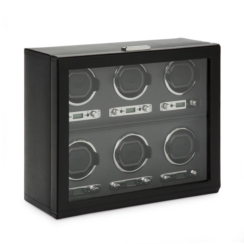 Luxus-Uhrenbeweger Viceroy 6 Uhren mit Fach – Premium-Uhrenaufbewahrung, elegantes Design, Safe-Storage-Lösung für sechs exklusive Zeitmesser und Schmuck, High-Class-Accessoire für anspruchsvolle Sammlerinnen und Sammler, erhältlich bei Juwelier und Goldschmied Schroll in Kitzbühel Tirol oder online.