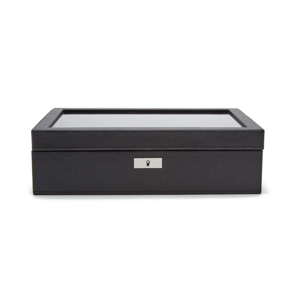 Exklusive Roadster Uhrenbox 10 Uhren – Premium-Aufbewahrungslösung für den Herrn, luxuriöses Interieur, stilvoller Schutz und Präsentation für wertvolle Uhrensammlungen, erhältlich bei Juwelier und Goldschmied Schroll in Kitzbühel Tirol oder online.