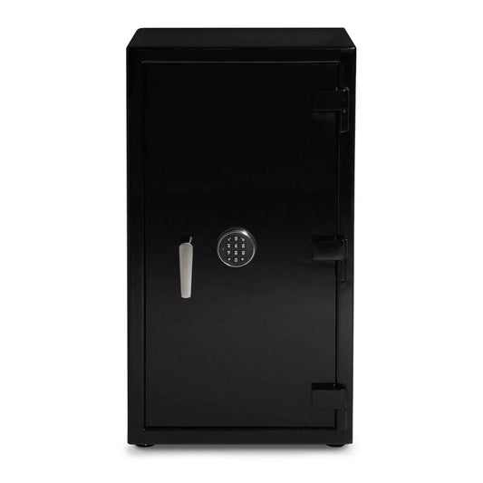 Atlas Tresor mit eingebauten Uhrenbeweger für 20 Uhren schwarz