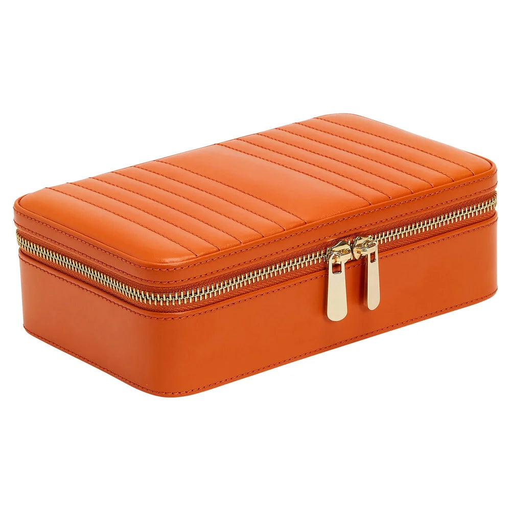 Maria mittelgroßer Schmucketui mit Zip mandarine