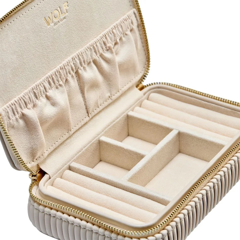 Exklusive Bella Schmucktasche mit Reißverschluss, LusterLoc™-Futter und perfekter Schmuckorganisation Kitzbühel