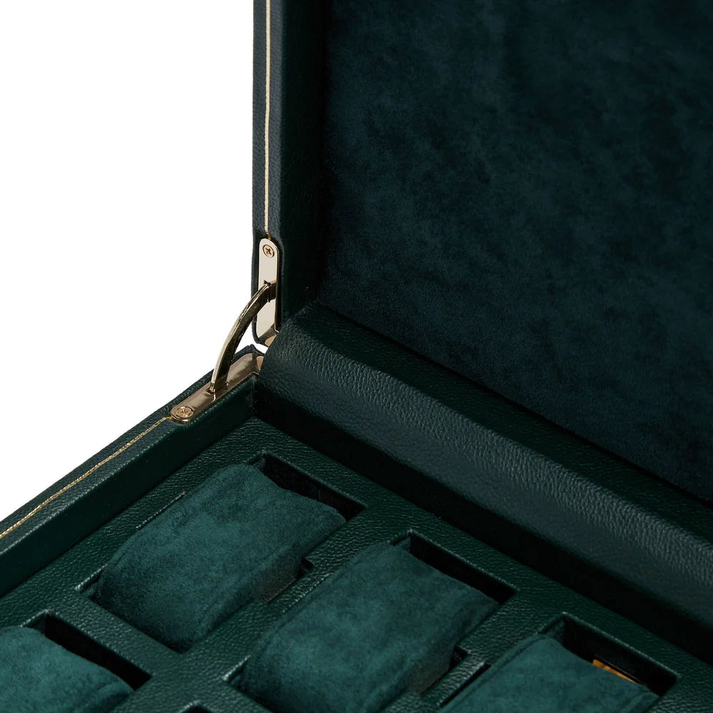 Uhren Box für 8 Uhren gruen