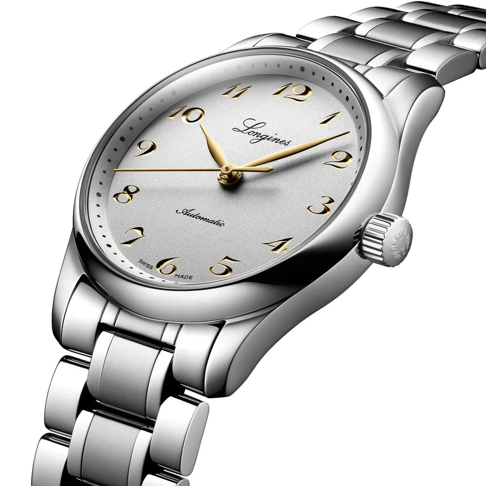 Exklusive Longines Master Collection 34 mm – Hochwertige Schweizer Automatik Damenarmbanduhr online bestellen bei Juwelier Schroll in Tirol