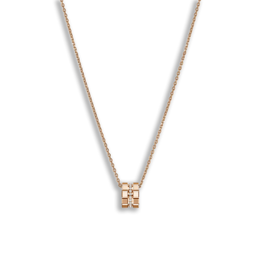 Ice Cube • Colliers & Anhänger • Roségold • Weißer Diamant