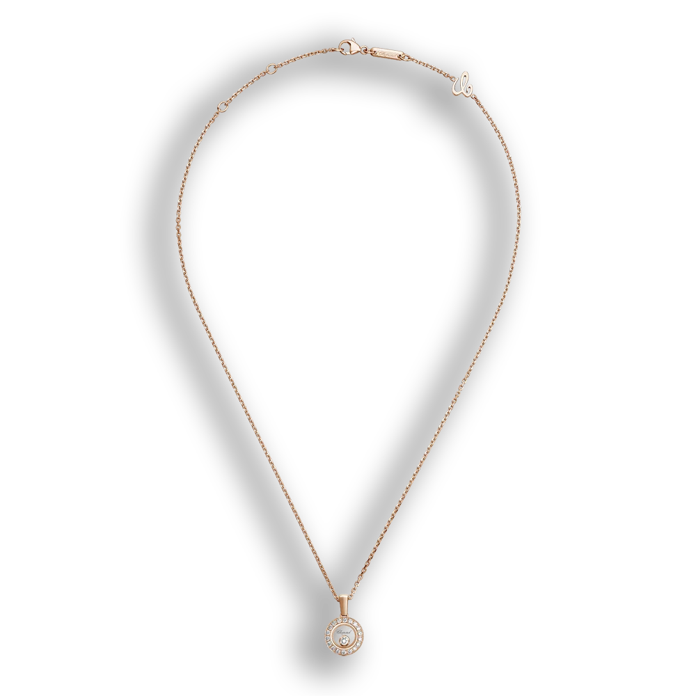 Happy Diamonds Icons Anhänger• Roségold • Diamant