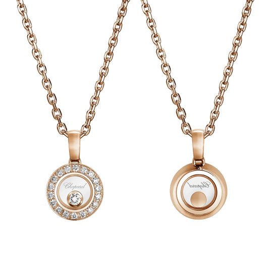 Happy Diamonds Icons Anhänger• Roségold • Diamant