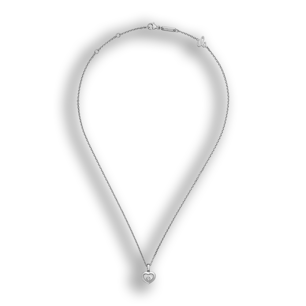 Happy Diamonds • Icons Herz Anhänger • Weissgold • voll eingefasst