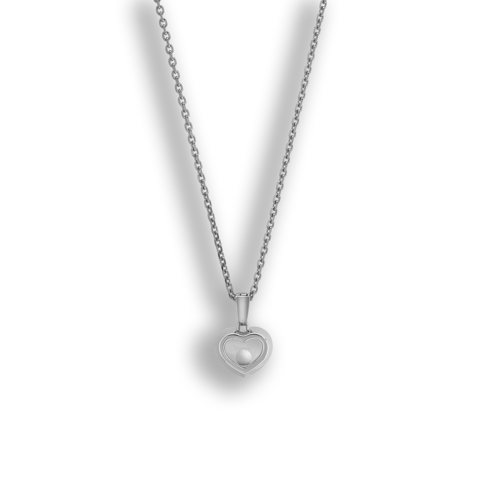 Happy Diamonds • Icons Herz Anhänger • Weissgold • voll eingefasst