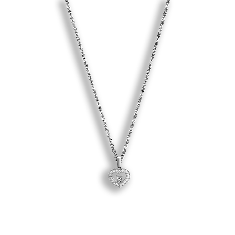 Happy Diamonds • Icons Herz Anhänger • Weissgold • Diamant