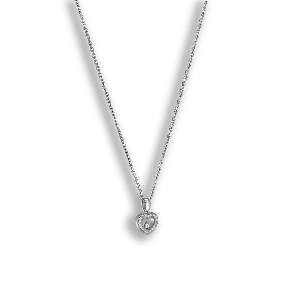Happy Diamonds • Icons Herz Anhänger • Weissgold • Diamant