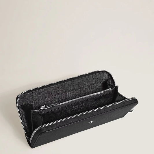 Montblanc Brieftasche mit acht Kreditkartenschlitzen und zwei Geldscheinfächern