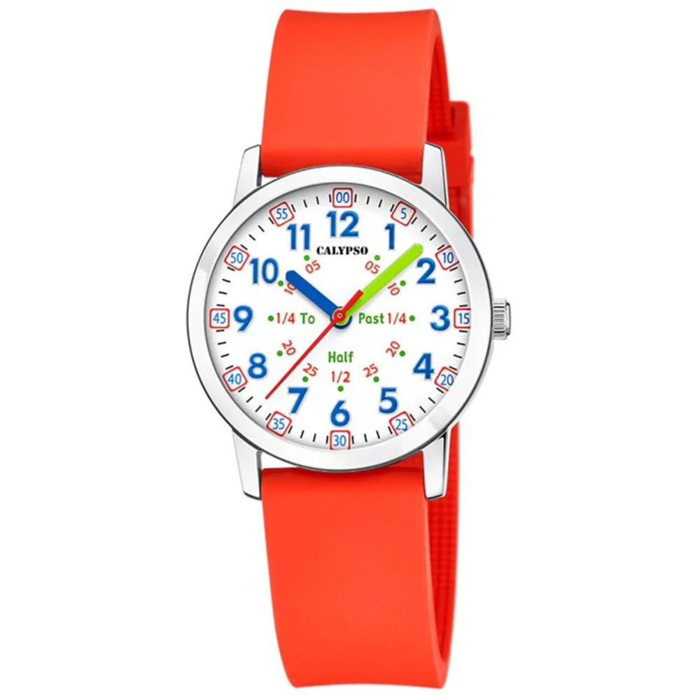 Rote Calypso My First Watch Kinderuhr bei Juwelier Schroll