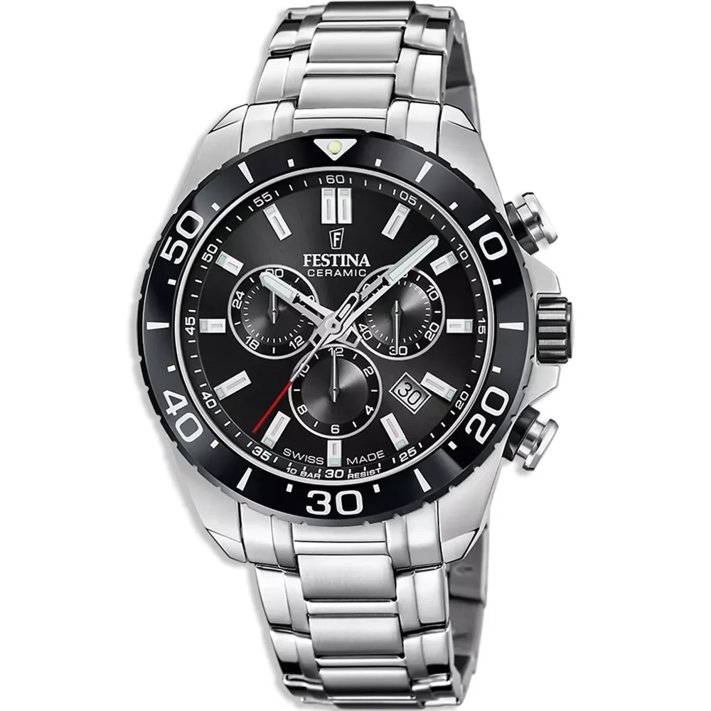Festina Swiss Made Herrenuhr F20042/4 – Luxus-Chronograph bei Juwelier Schroll Kitzbühel