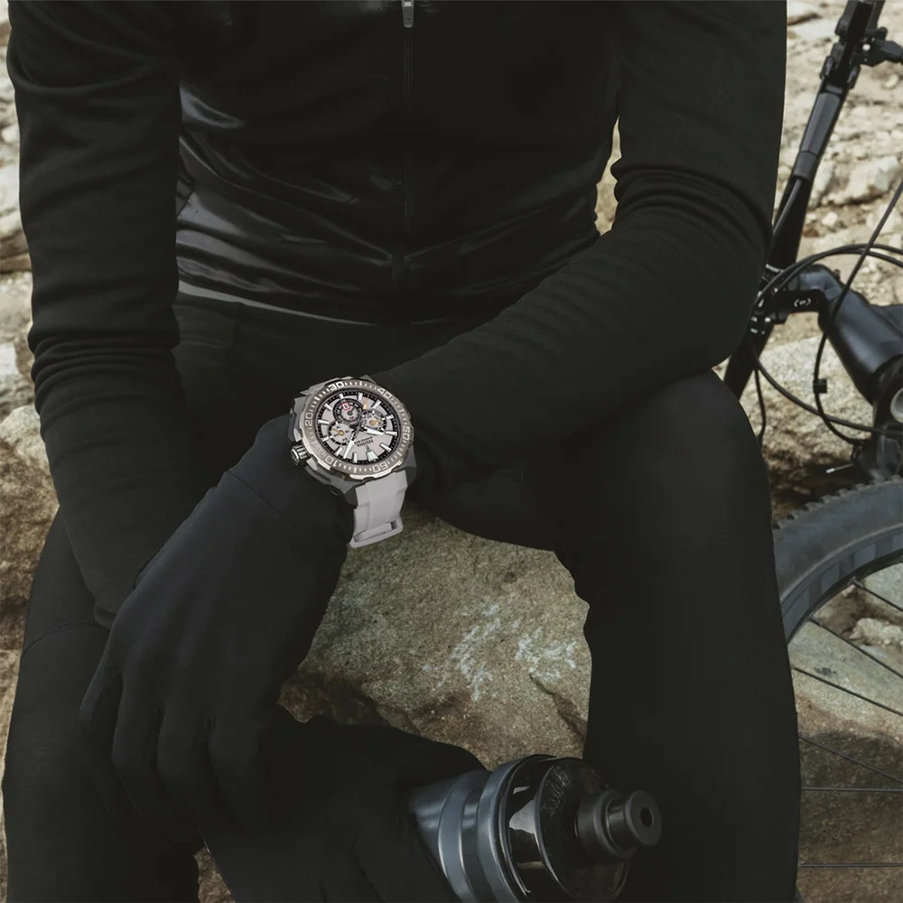 Hochwertige Chronographen online bestellen – Festina Chrono Bike 2025 Silikonarmband Kitzbühel