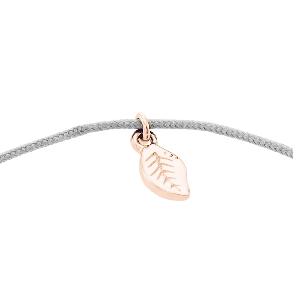 KitzSpirit© Glücksarmbändchen mit Buchstabe Roségold vergoldet