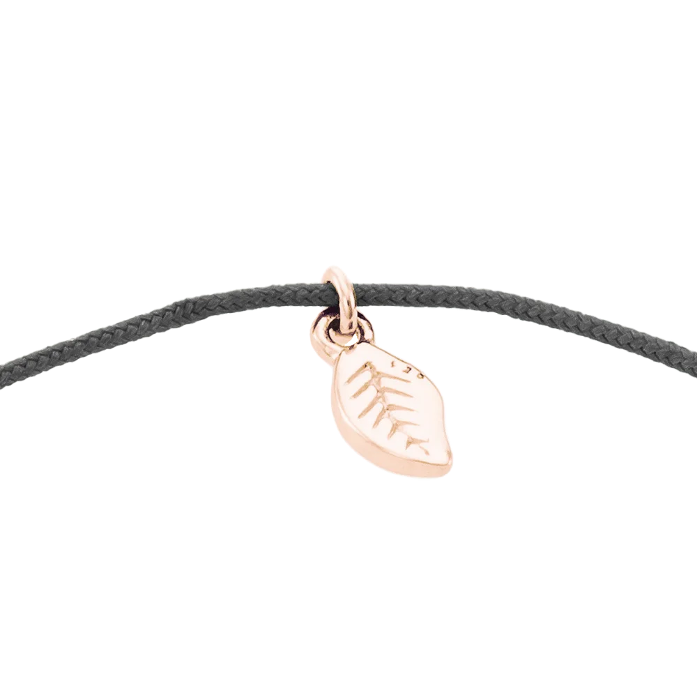 KitzSpirit© Glücksarmbändchen mit Buchstabe Roségold vergoldet