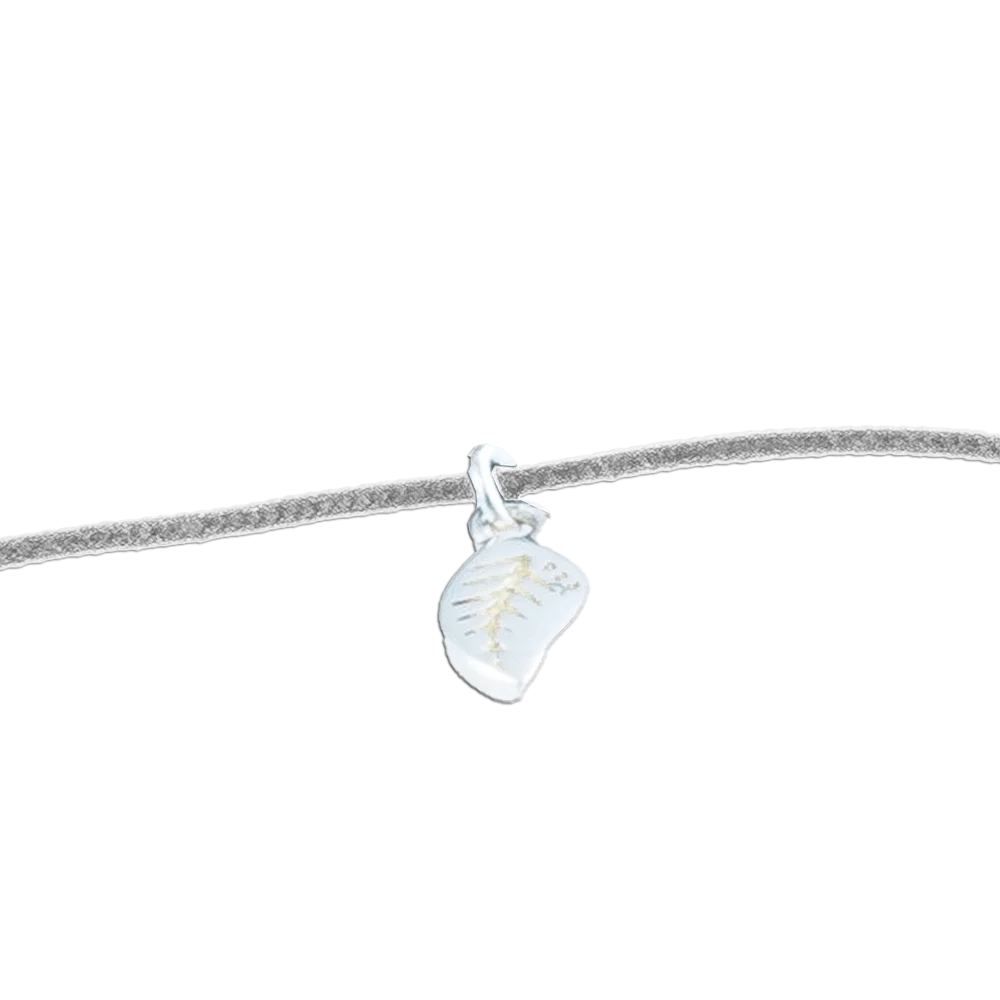 KitzSpirit© Unendlich-Zeichen Glücksarmbändchen mit Zirkonia in Silber - Band Grau
