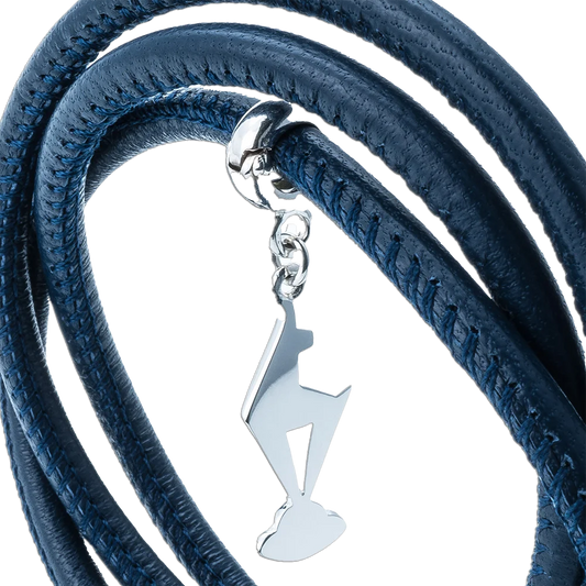 KitzSpirit© Nappaleder Armband dreifach mit KB Gams Taupe