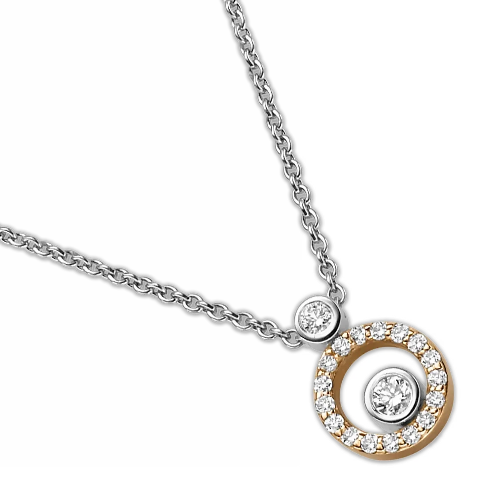 Panta Rhei® Collier von Leo Wittwer 0,15 ct