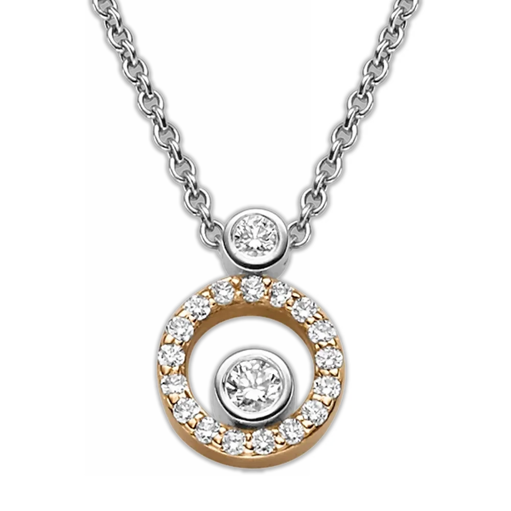 Panta Rhei® Collier von Leo Wittwer 0,15 ct