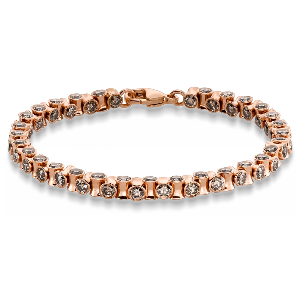 Leo Wittwer Linien Candlelight Le Tonneau Armband