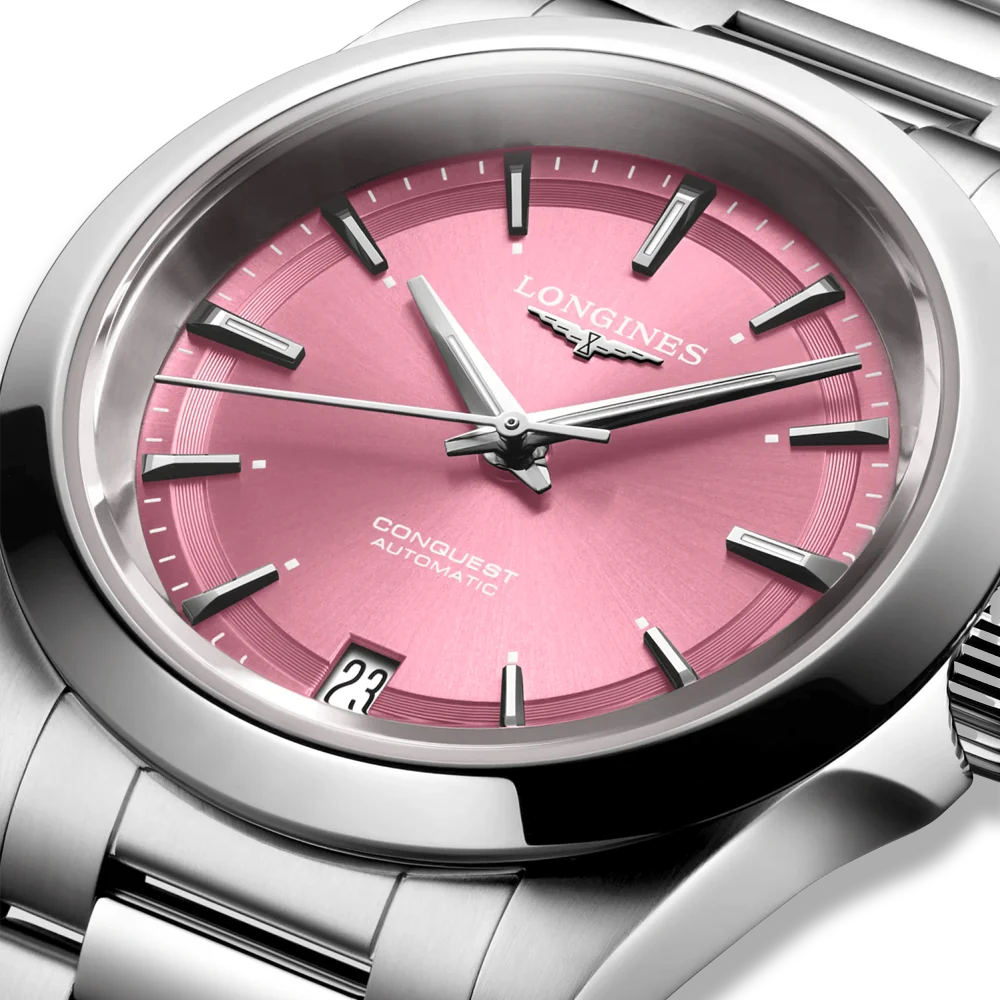 Longines Conquest rosa