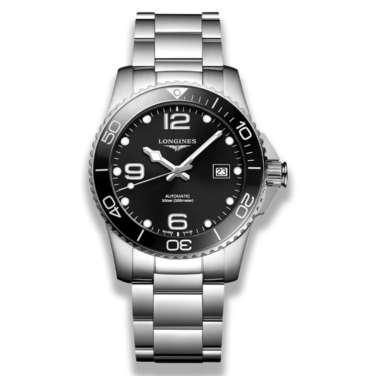 Longines HydroConquest Kollektion schwarz