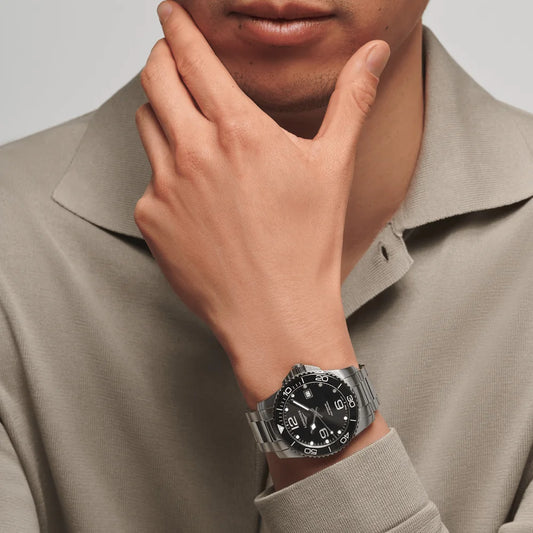 Longines HydroConquest Kollektion schwarz