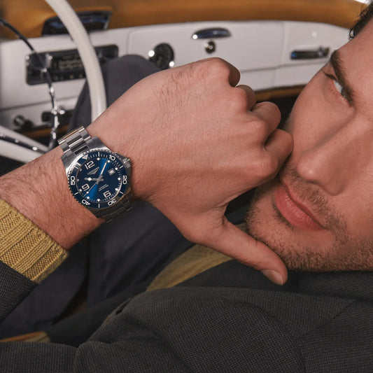 Longines HydroConquest Kollektion blau