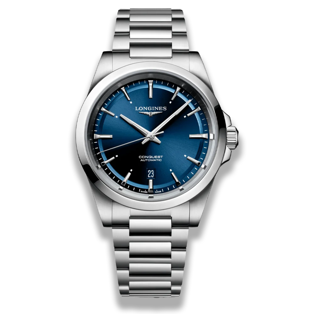 Longines Conquest blau