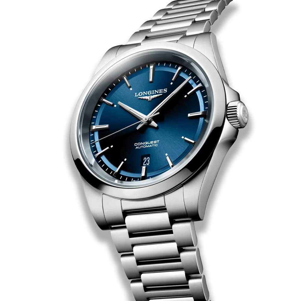 Longines Conquest blau