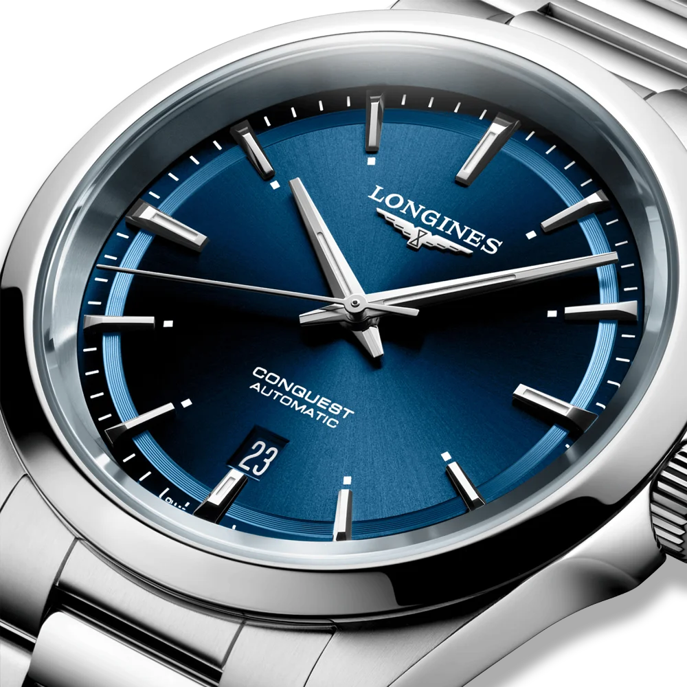 Longines Conquest blau
