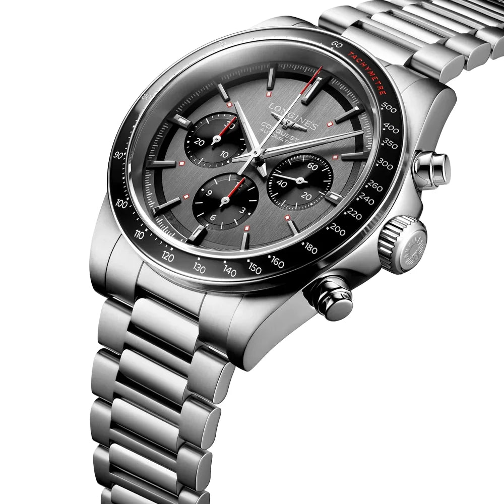 Longines Conquest Chronograph Ski Limited Edition – Schweizer Luxus-Sportuhr für Herren, limitiertes Sammlerstück bei Juwelier Schroll in Tirol