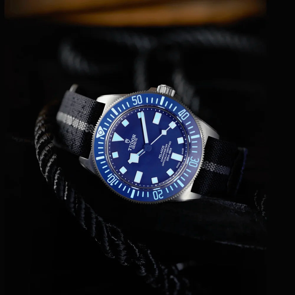 Tudor® Pelagos FXD Ziffernblatt blau