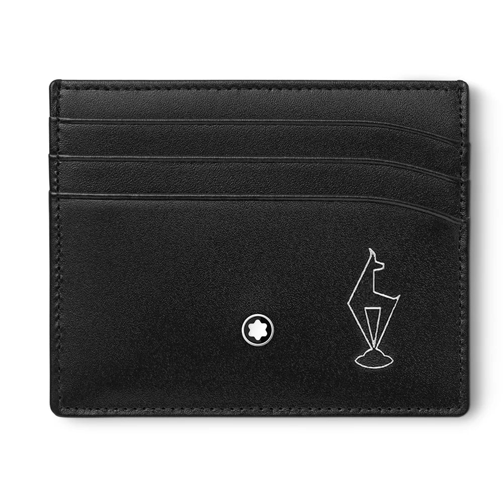 Montblanc Meisterstück Kitzbühel Etui 6 cc aus edlem Rindsleder in Schwarz