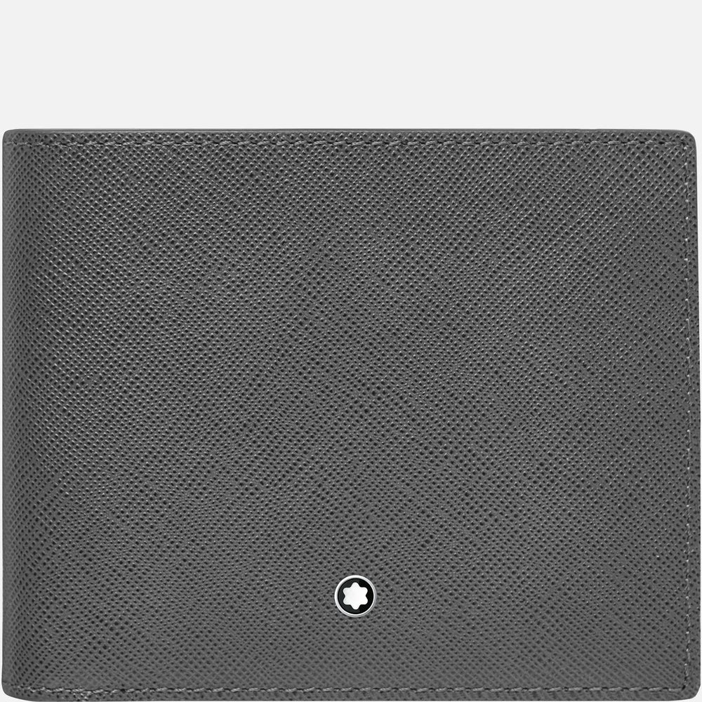 Montblanc Sartorial 8CC Geldbörse aus grauem Leder