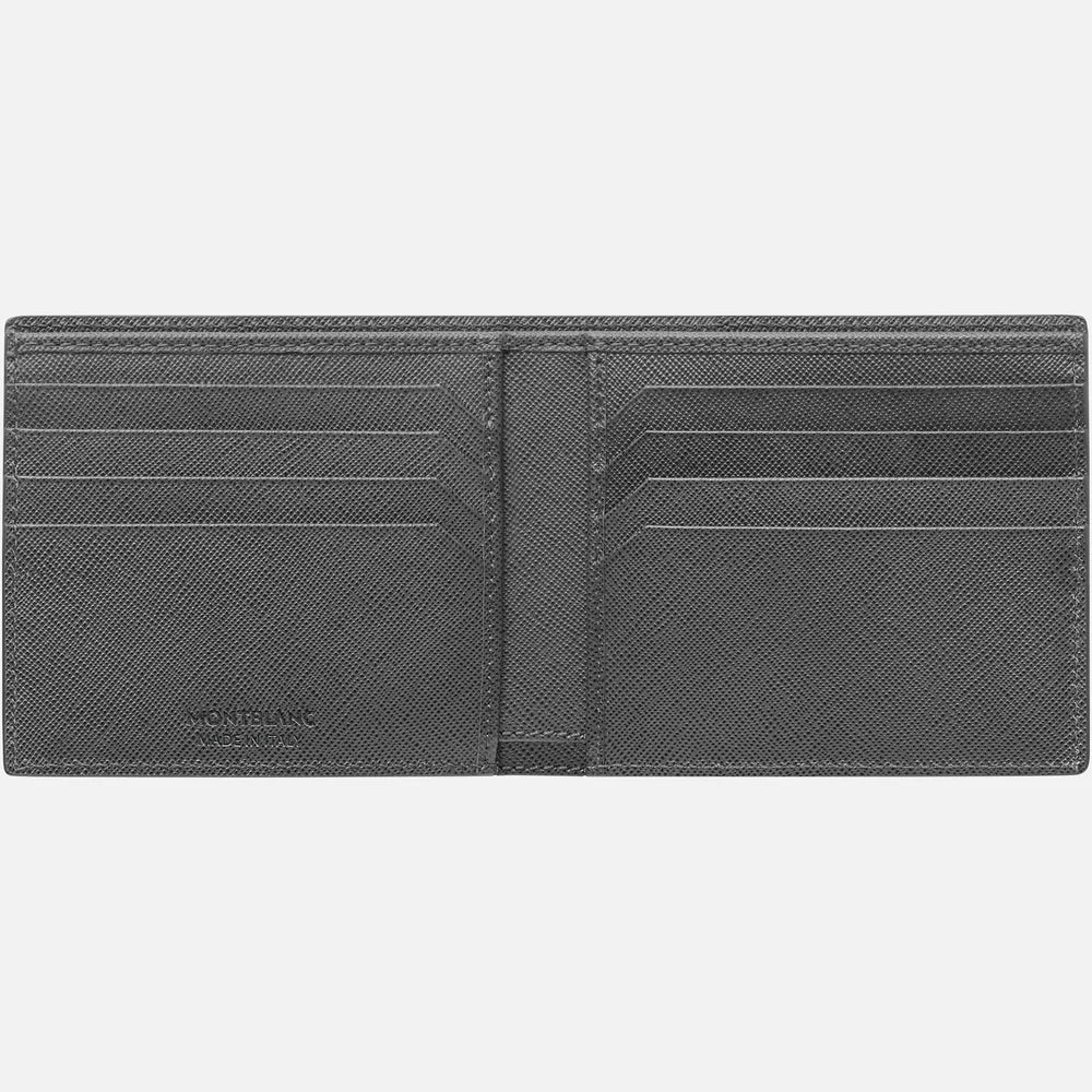 Montblanc Sartorial 8CC Geldbörse aus grauem Leder