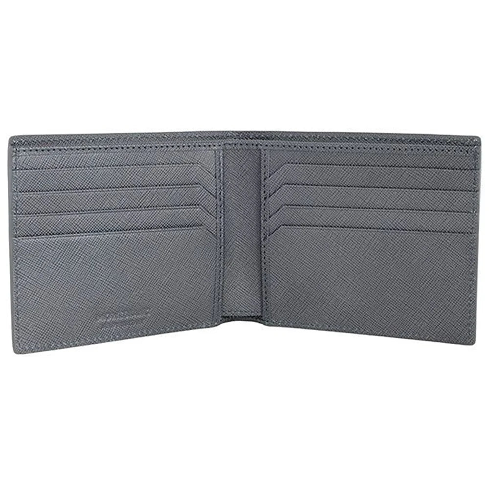 Montblanc Sartorial 8CC Geldbörse aus grauem Leder
