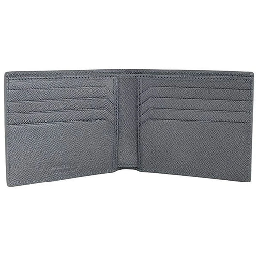 Montblanc Sartorial 8CC Geldbörse aus grauem Leder