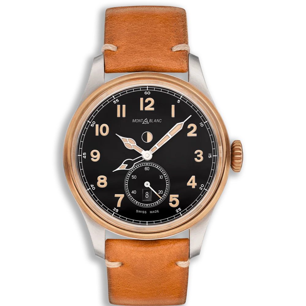 Montblanc 1858 Automatik Dual Time 44 – Luxus Herrenuhr, Edelstahl, Dual-Time, Premium Uhr bei Montblanc Boutique Kitzbühel