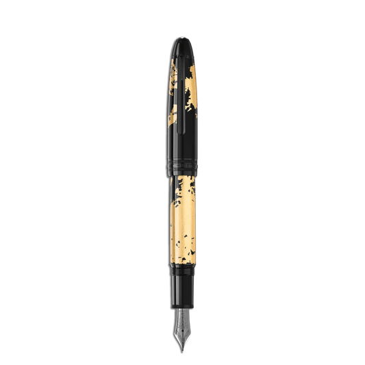 Montblanc® Meisterstück Solitaire Calligraphy Fountain Pen Gold Leaf