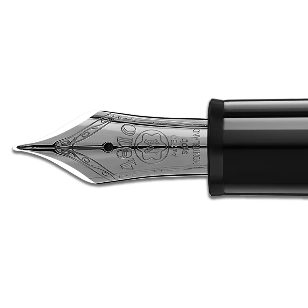 Montblanc® Meisterstück Solitaire Calligraphy Fountain Pen Gold Leaf