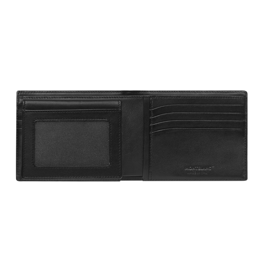 Montblanc Meisterstück Schwarz - Soft Grain Geldbörse 11 cc mit Sichtfach