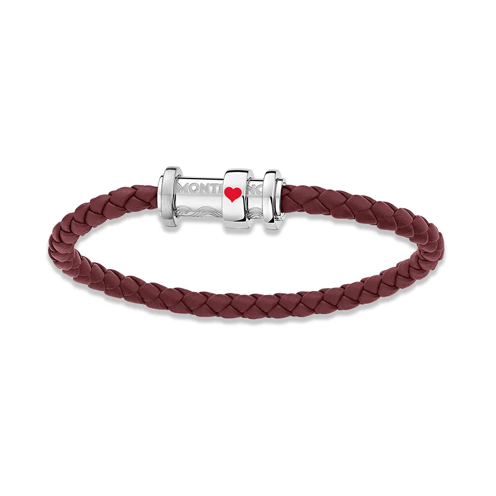 Luxus Armband Meisterstück Montblanc Herz-Ass Edelstahl Kitzbühel Tirol