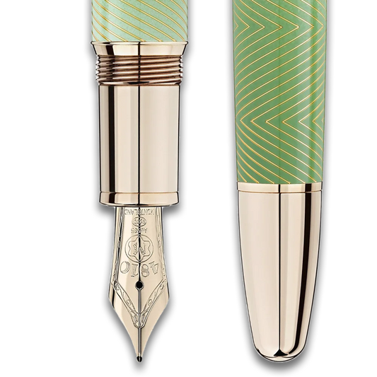 Montblanc® Meisterstück Calligraphy Solitaire Celadon Dégradé Füllfederhalter M