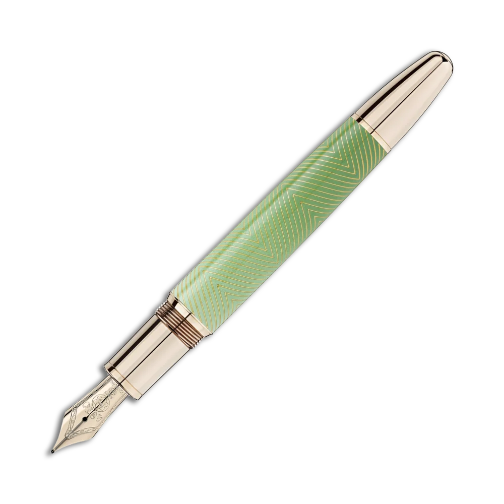 Montblanc® Meisterstück Calligraphy Solitaire Celadon Dégradé Füllfederhalter M